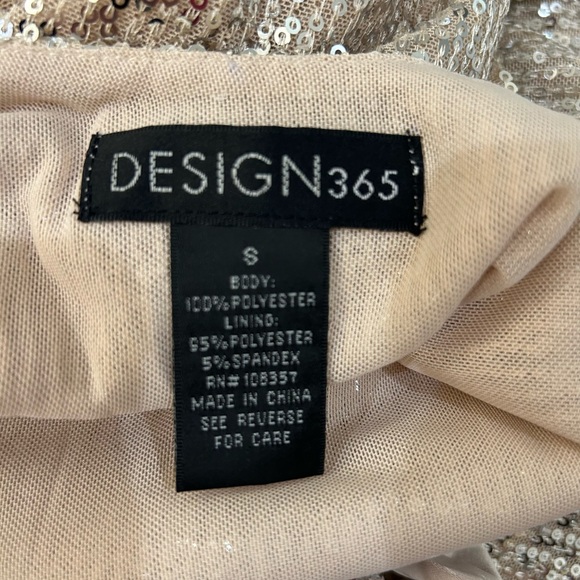 Design 365 Back Tie Sequin Mini Dress - Picture 7 of 8